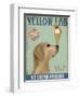 Yellow Labrador Ice Cream-Fab Funky-Framed Art Print