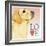 Yellow Labrador Love-Tomoyo Pitcher-Framed Giclee Print