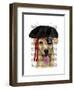 Yellow Labrador Pirate-Fab Funky-Framed Art Print