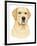 Yellow Labrador Portrait-Tomoyo Pitcher-Framed Giclee Print