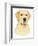 Yellow Labrador Portrait-Tomoyo Pitcher-Framed Giclee Print