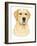 Yellow Labrador Portrait-Tomoyo Pitcher-Framed Giclee Print