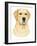 Yellow Labrador Portrait-Tomoyo Pitcher-Framed Giclee Print