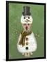 Yellow Labrador, Snowman Costume-Fab Funky-Framed Premium Giclee Print