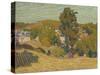 Yellow Landscape-Roderic O'Conor-Stretched Canvas