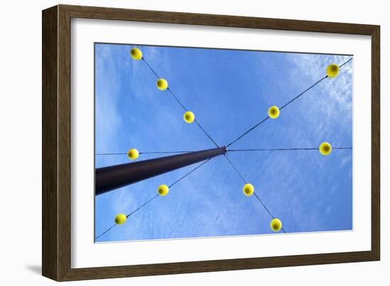 Yellow Lanterns-Adrian Campfield-Framed Photographic Print