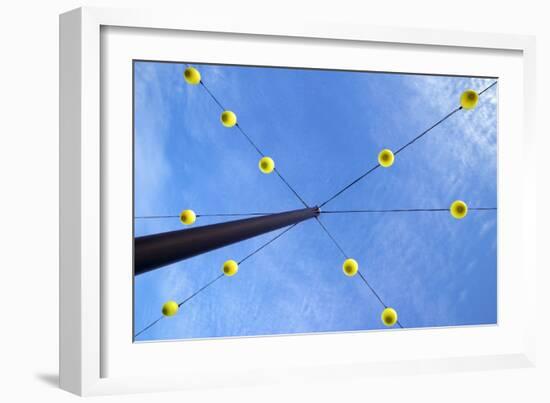 Yellow Lanterns-Adrian Campfield-Framed Photographic Print