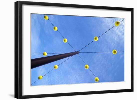 Yellow Lanterns-Adrian Campfield-Framed Photographic Print