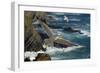 Yellow Legged Gull (Larus Michahellis) in Flight, Cabo Sard?o (Cape) Alentejo, Portugal-Quinta-Framed Photographic Print