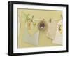 Yellow Letters-Mandy Lynne-Framed Art Print