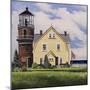 Yellow Lighthouse-Debbi Wetzel-Mounted Giclee Print