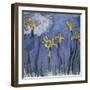 Yellow Lilies and Rose Cloud, C. 1918-Claude Monet-Framed Premium Giclee Print