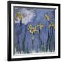 Yellow Lilies and Rose Cloud, C. 1918-Claude Monet-Framed Giclee Print