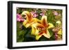 Yellow Lilies-George Johnson-Framed Photographic Print