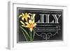 Yellow Lily flowers-null-Framed Giclee Print