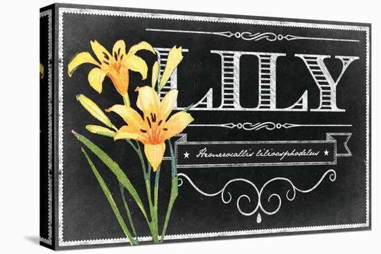 Yellow Lily flowers-null-Stretched Canvas