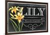 Yellow Lily flowers-null-Framed Giclee Print