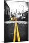 Yellow Lines-Philippe Hugonnard-Mounted Giclee Print