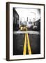 Yellow Lines-Philippe Hugonnard-Framed Giclee Print