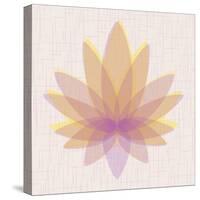 Yellow Lotus-null-Stretched Canvas