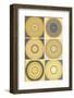 Yellow Love Collage-Herb Dickinson-Framed Photographic Print