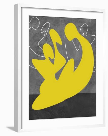 Yellow Lovers-Felix Podgurski-Framed Art Print