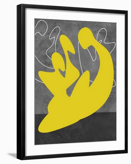 Yellow Lovers-Felix Podgurski-Framed Art Print