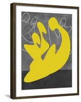 Yellow Lovers-Felix Podgurski-Framed Art Print