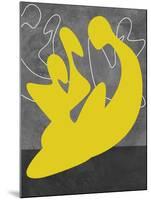 Yellow Lovers-Felix Podgurski-Mounted Art Print