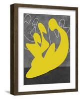 Yellow Lovers-Felix Podgurski-Framed Art Print