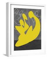 Yellow Lovers-Felix Podgurski-Framed Art Print