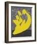 Yellow Lovers-Felix Podgurski-Framed Art Print