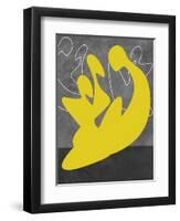 Yellow Lovers-Felix Podgurski-Framed Art Print