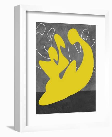 Yellow Lovers-Felix Podgurski-Framed Art Print