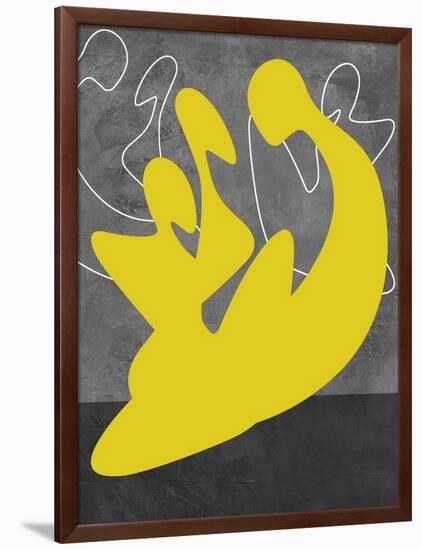 Yellow Lovers-Felix Podgurski-Framed Art Print