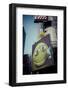 Yellow M&M, Ad, Time Square, architecture, skyscrapers, Streetview, Manhattan, New York, USA-Andrea Lang-Framed Photographic Print