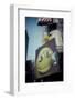 Yellow M&M, Ad, Time Square, architecture, skyscrapers, Streetview, Manhattan, New York, USA-Andrea Lang-Framed Photographic Print