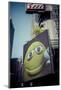 Yellow M&M, Ad, Time Square, architecture, skyscrapers, Streetview, Manhattan, New York, USA-Andrea Lang-Mounted Photographic Print