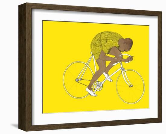 Yellow Major Taylor, 2014-Eliza Southwood-Framed Giclee Print