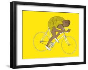 Yellow Major Taylor, 2014-Eliza Southwood-Framed Giclee Print