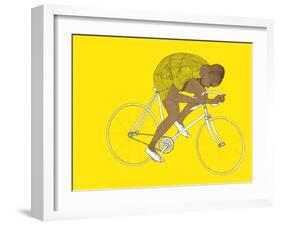 Yellow Major Taylor, 2014-Eliza Southwood-Framed Giclee Print