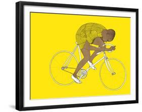 Yellow Major Taylor, 2014-Eliza Southwood-Framed Giclee Print