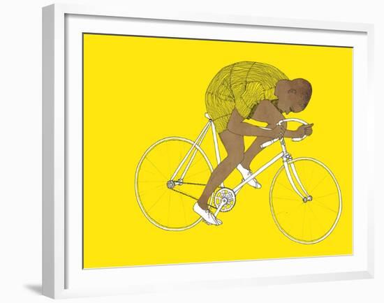 Yellow Major Taylor, 2014-Eliza Southwood-Framed Giclee Print