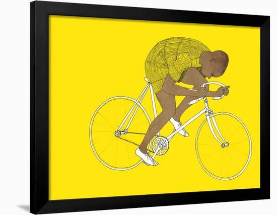 Yellow Major Taylor, 2014-Eliza Southwood-Framed Giclee Print