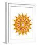 yellow mandala 3-Julie Goonan-Framed Giclee Print