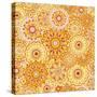 Yellow Mandala Daze-Julie Goonan-Stretched Canvas