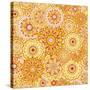 Yellow Mandala Daze-Julie Goonan-Stretched Canvas