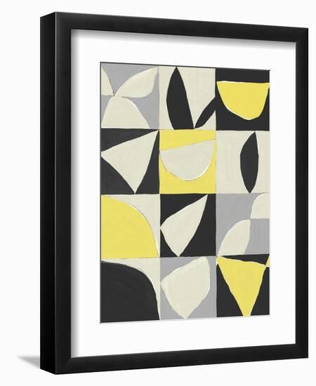 Yellow Mayan II-Isabelle Z-Framed Art Print