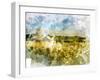 Yellow Meadow-Chamira Young-Framed Art Print