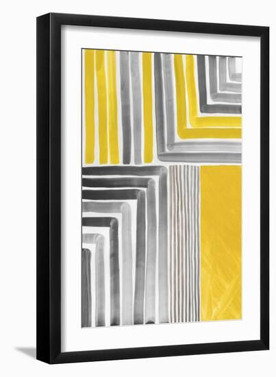 Yellow Mikado I-Tom Reeves-Framed Art Print